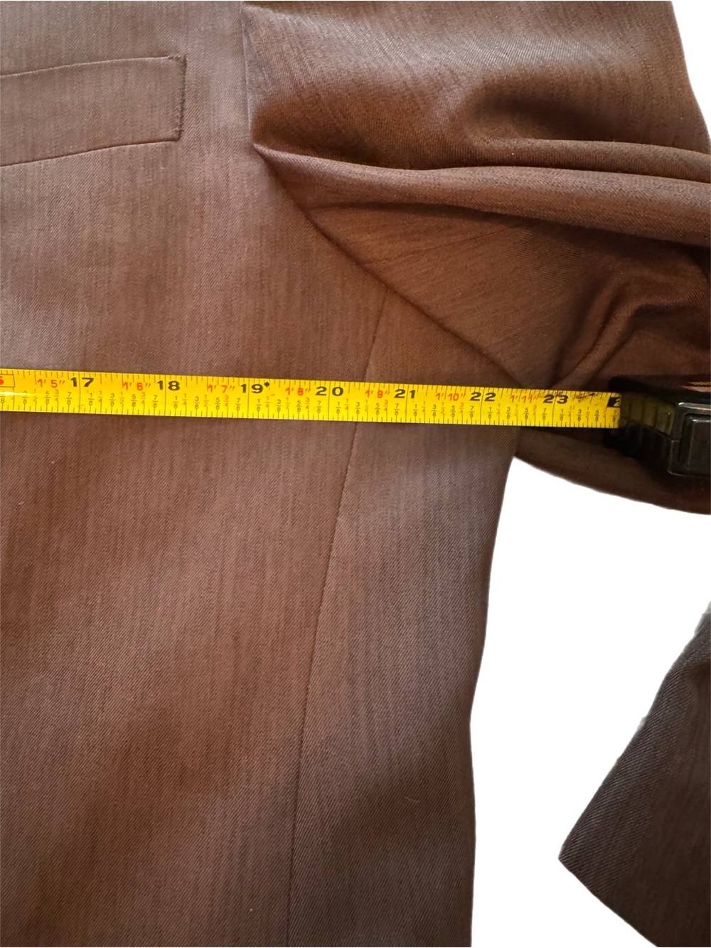 Marciani Couture
Chocolate Brown Men's Blazer -
Model RS3 - Size 44 chest - Picture 15 of 16